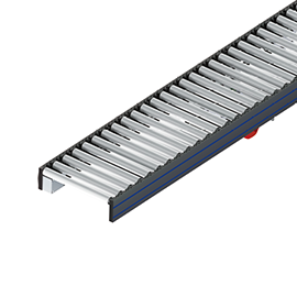 Belt drive roller conveyor